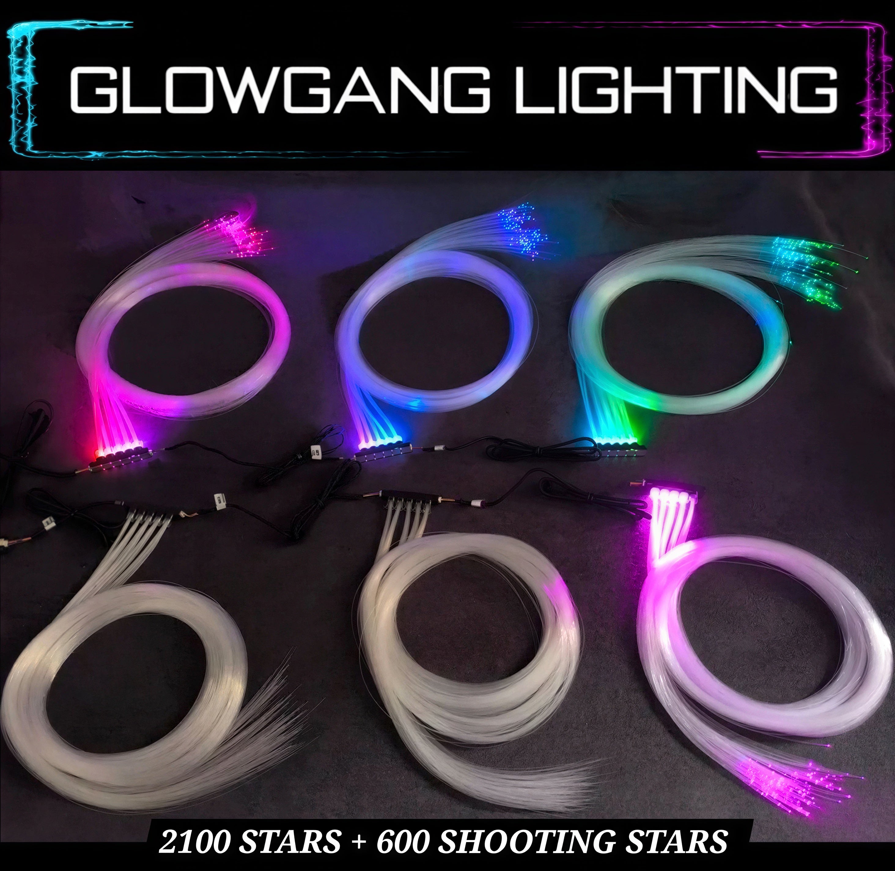 FLOW SERIES DYNAMIC STARLIGHT TWINKLE HEADLINER KIT