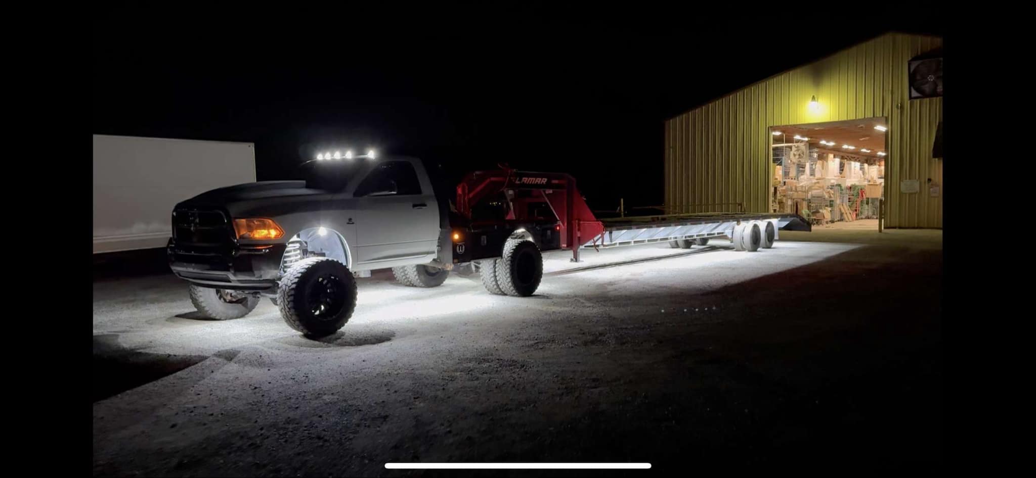 GLOWGANG 36 LED PURE BRIGHT WHITE LED ROCK LIGHT PODS
