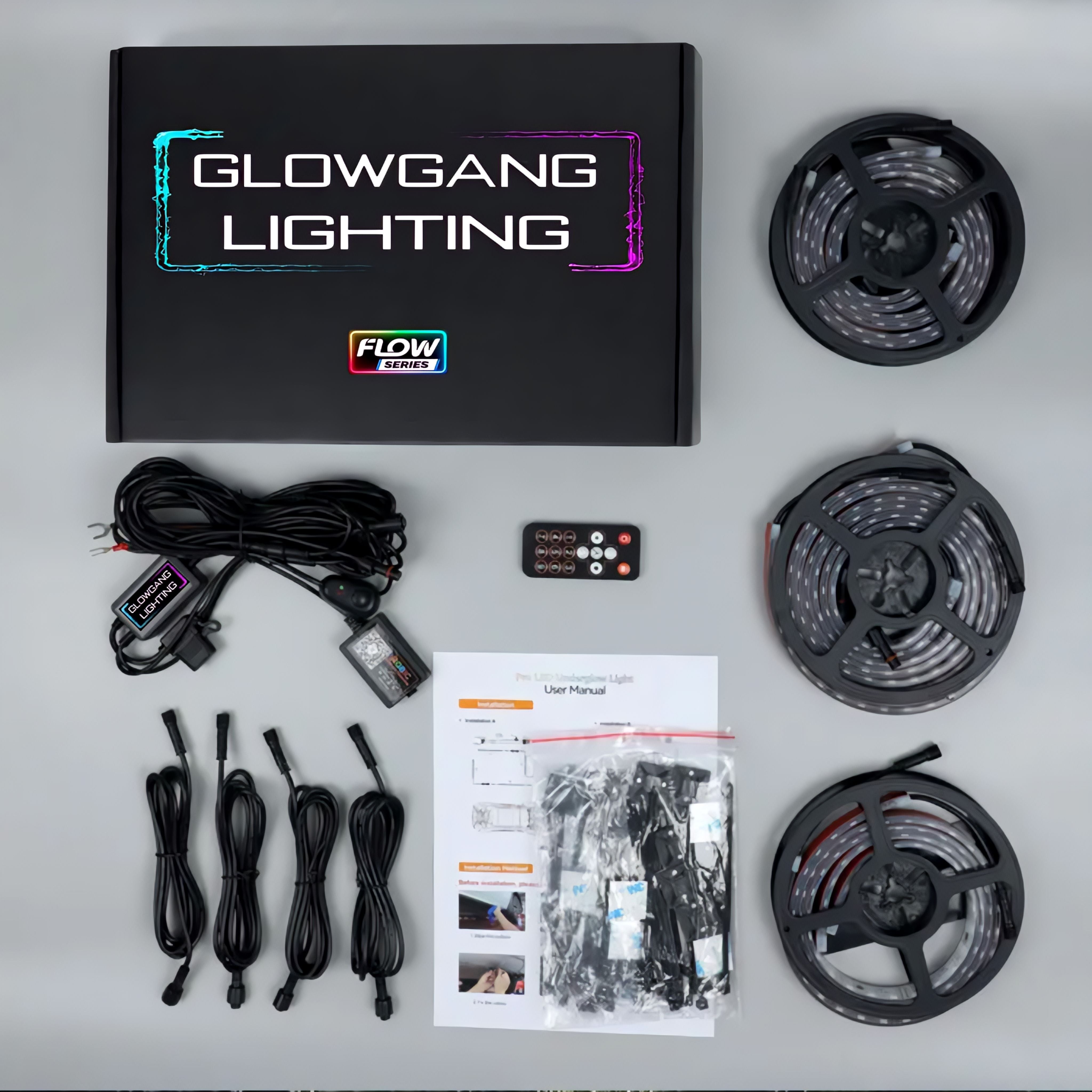 GLOWGANG SINGLE ROW FLOW SERIES UNDERGLOW KIT