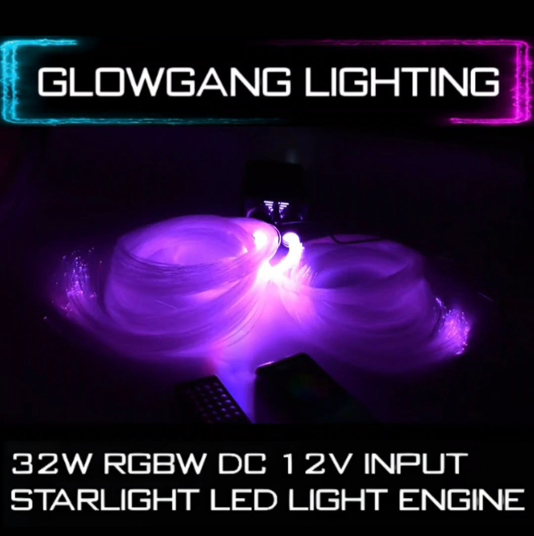 32W SINGLE & DUAL PORT RGBW STARLIGHT HEADLINER KIT