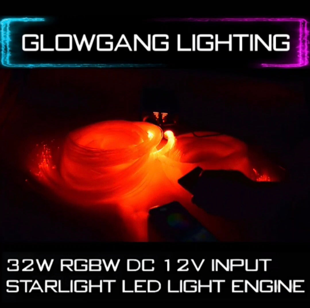 32W SINGLE & DUAL PORT RGBW STARLIGHT HEADLINER KIT