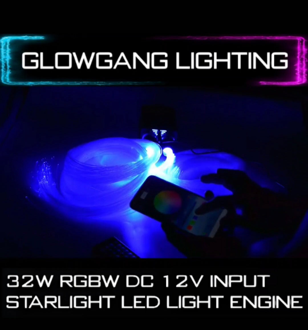 32W SINGLE & DUAL PORT RGBW STARLIGHT HEADLINER KIT