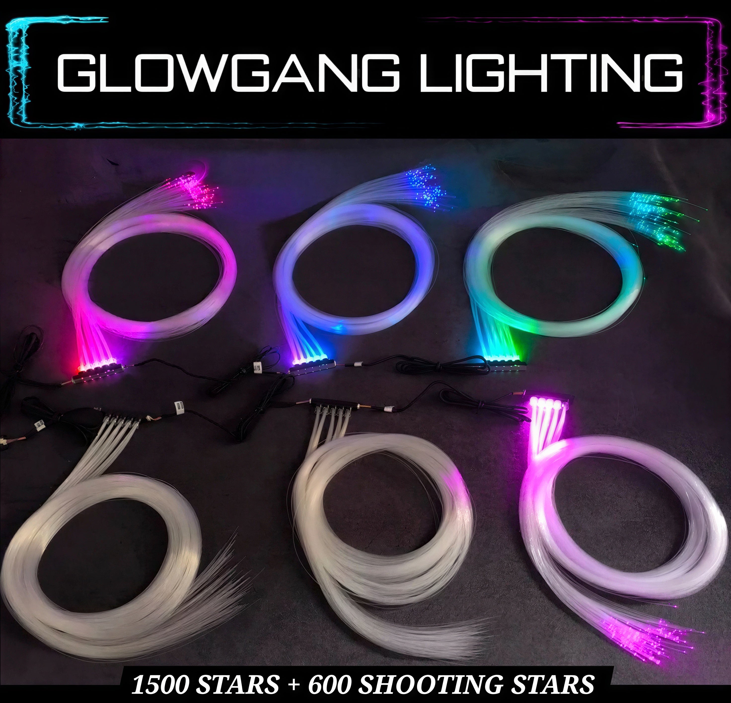 FLOW SERIES DYNAMIC STARLIGHT TWINKLE HEADLINER KIT