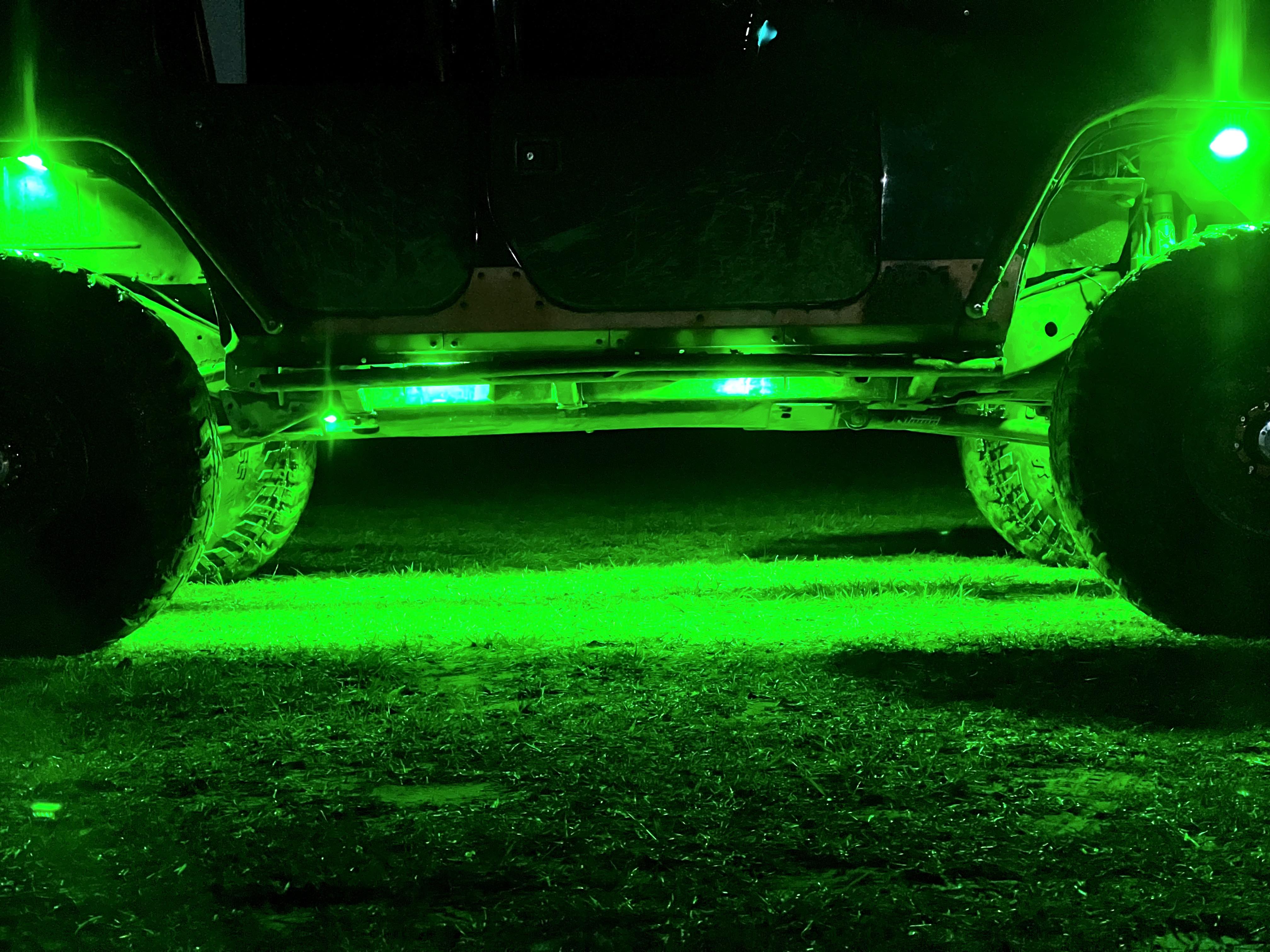 GLOWGANG 44 LED MAX SERIES RGBW ROCK LIGHT PODS