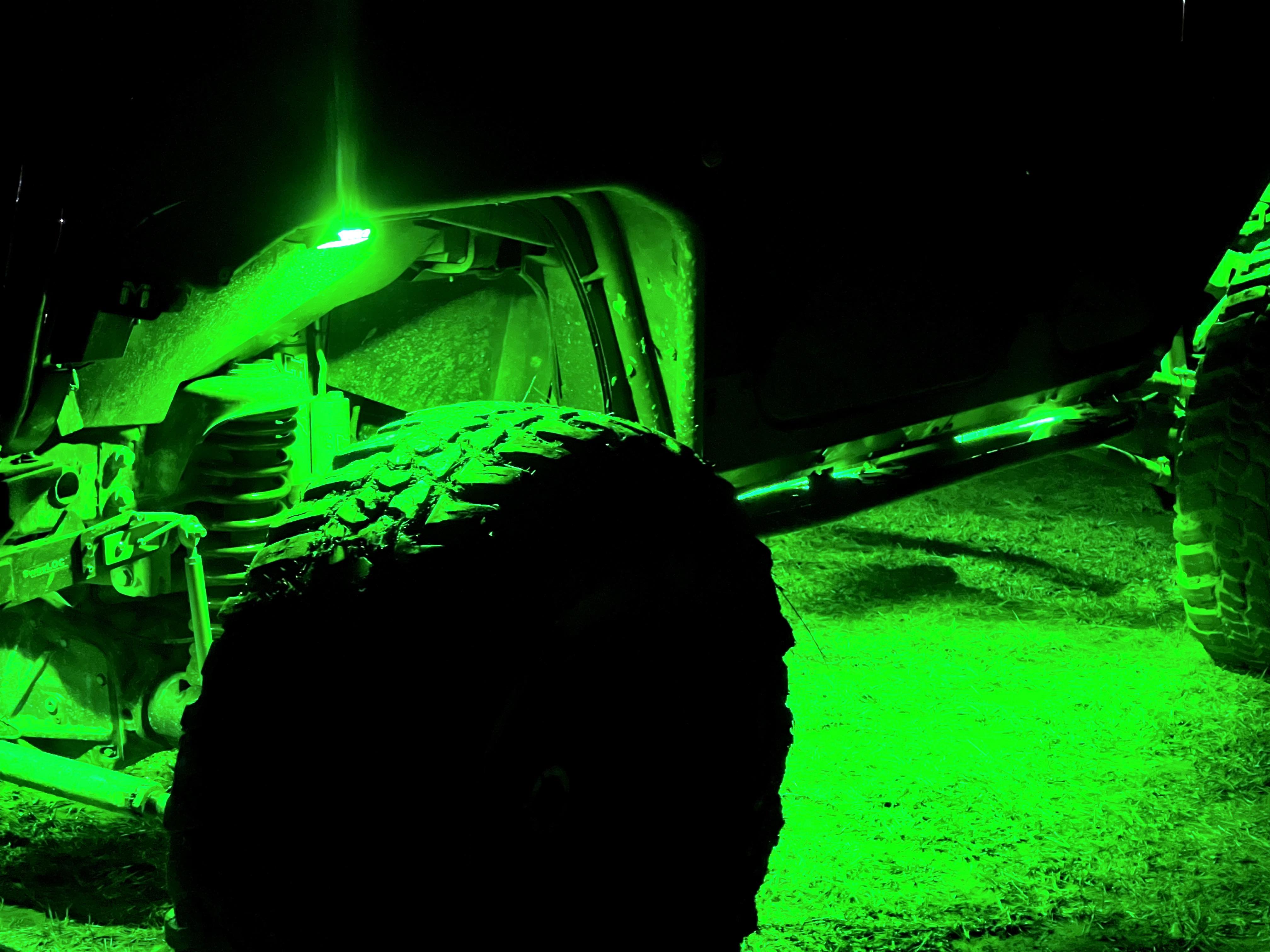 GLOWGANG 44 LED MAX SERIES RGBW ROCK LIGHT PODS