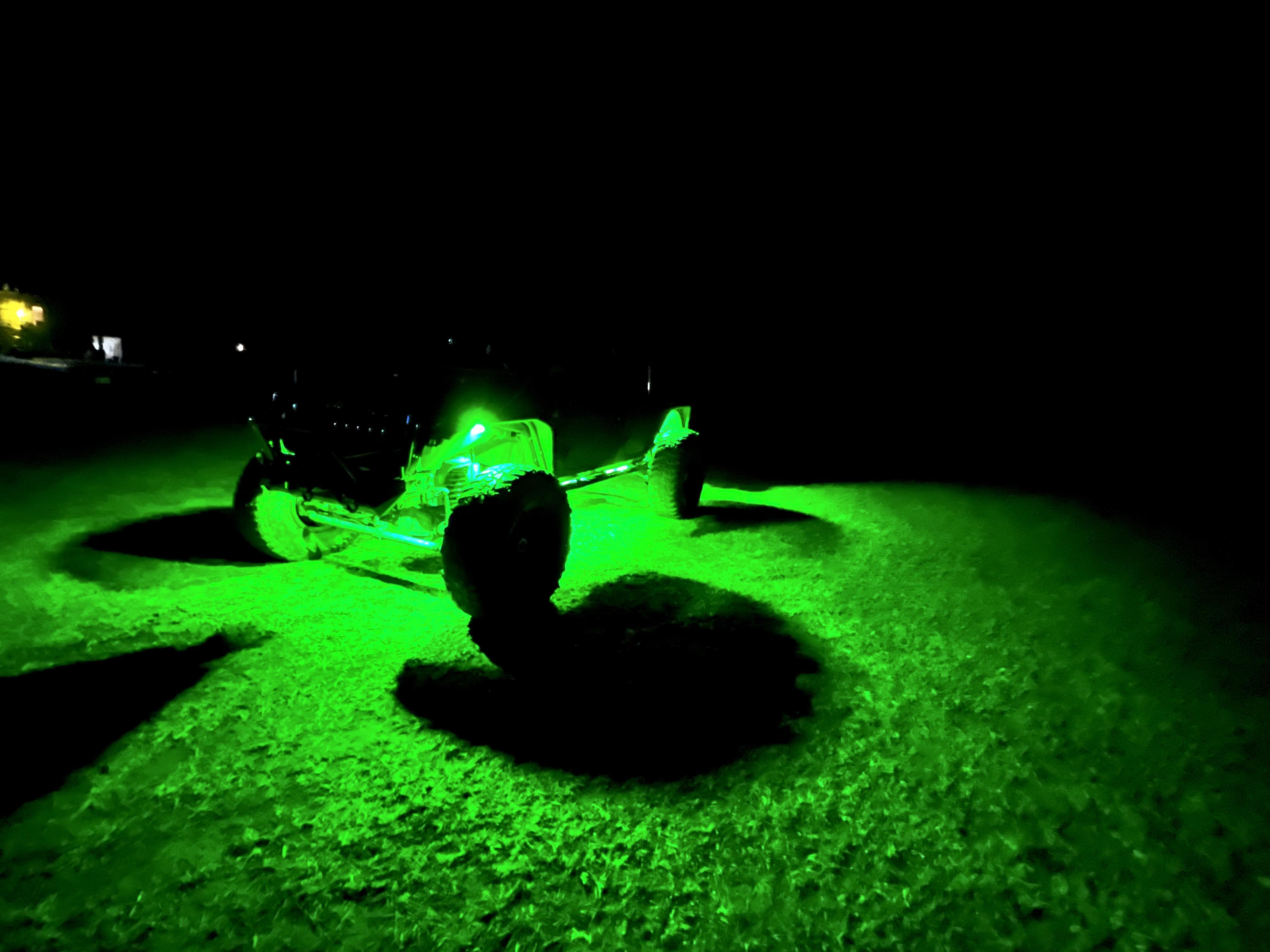 GLOWGANG 44 LED MAX SERIES RGBW ROCK LIGHT PODS
