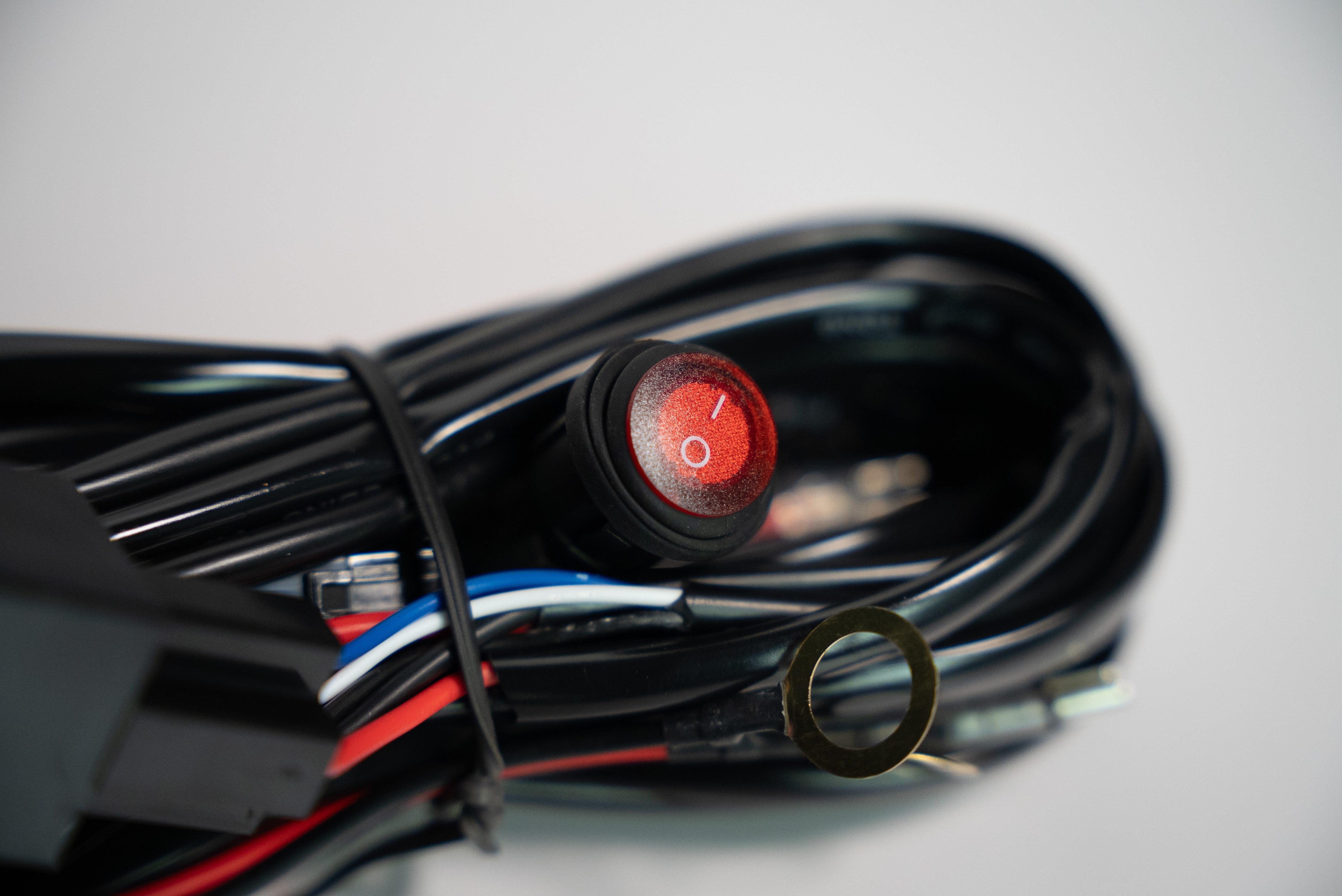12V 40A HD RELAY ON/OFF SWITCH HARNESS DUAL OUTPUT