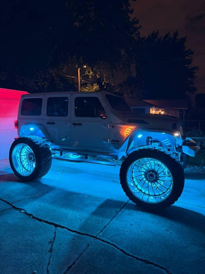 RGBW HIGH INTENSITY WHEEL LIGHT KIT
