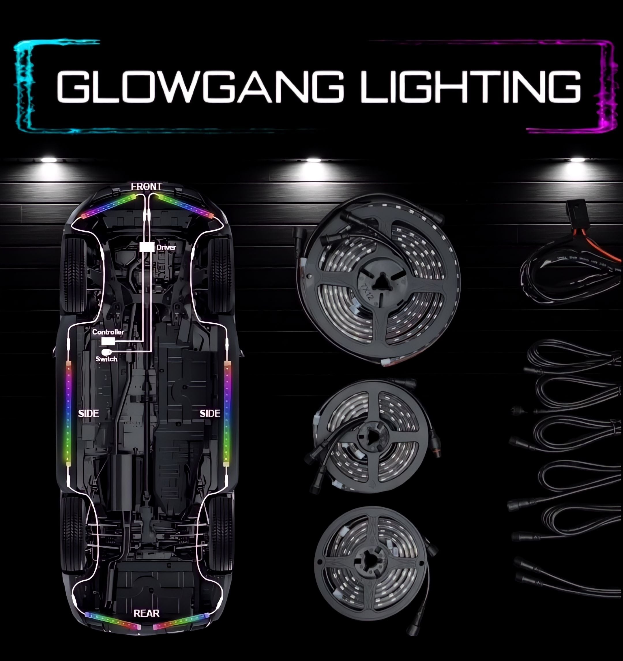 SINGLE ROW FLOW SERIES UNDERGLOW KIT