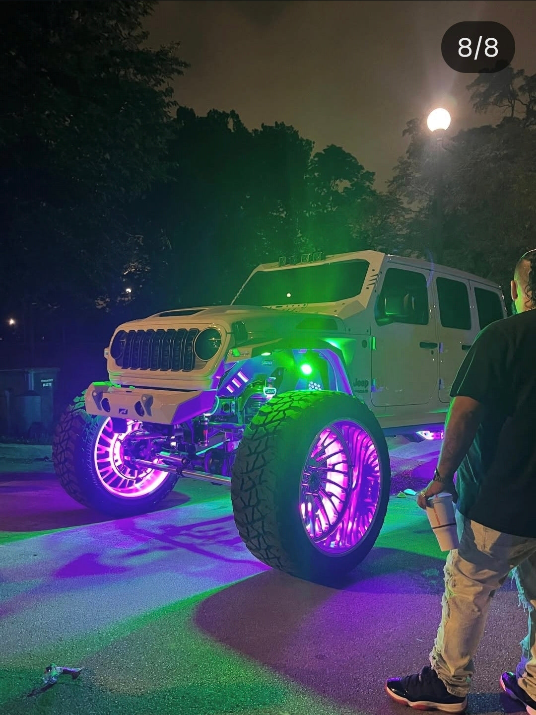 RGBW HIGH INTENSITY WHEEL LIGHT KIT