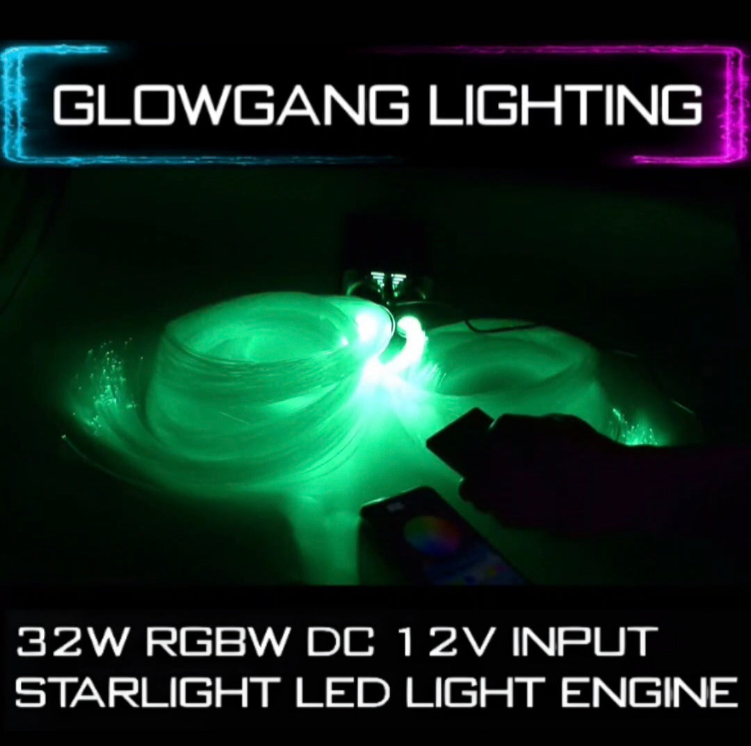32W SINGLE & DUAL PORT RGBW STARLIGHT HEADLINER KIT