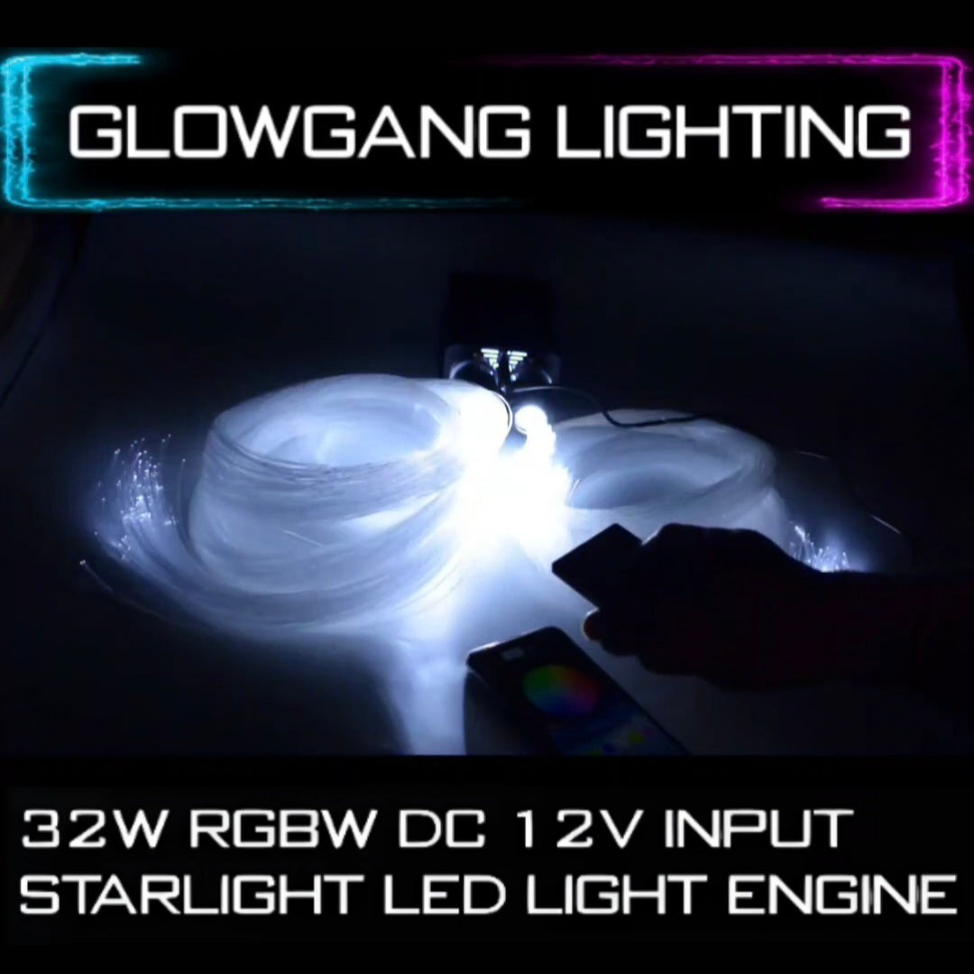 32W SINGLE & DUAL PORT RGBW STARLIGHT HEADLINER KIT