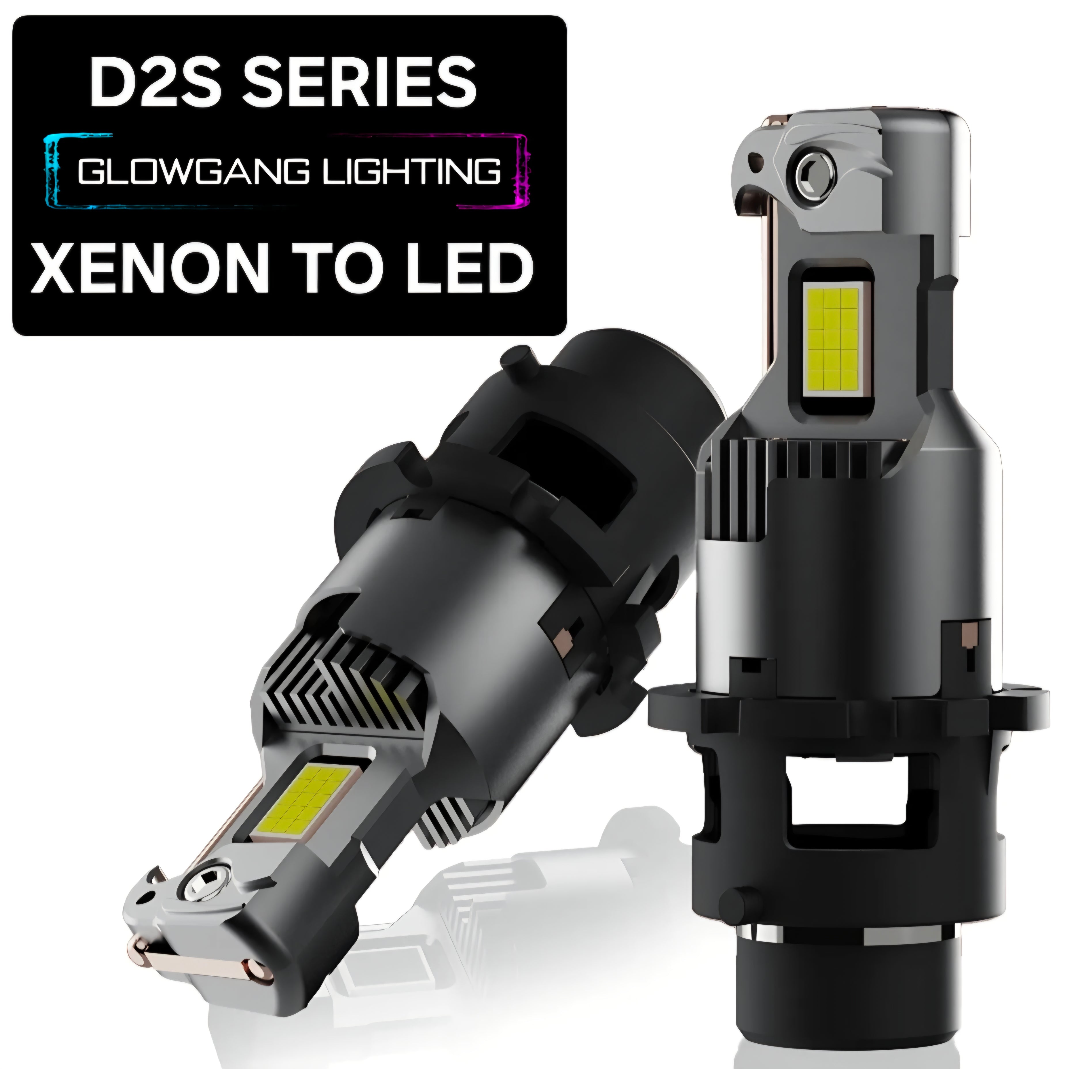 GLOWGANG PLUG N PLAY XENON TO LED CONVERSION BULBS
