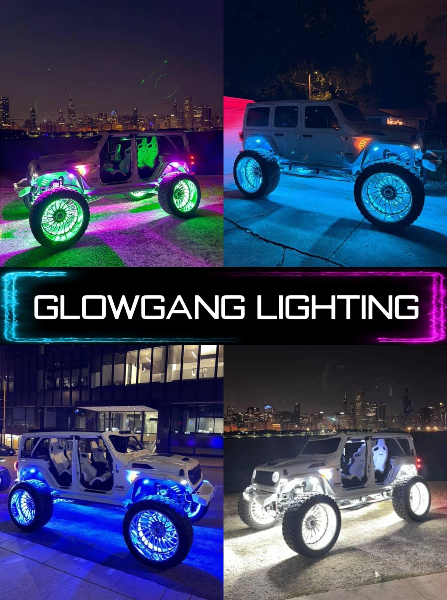 RGBW HIGH INTENSITY WHEEL LIGHT KIT